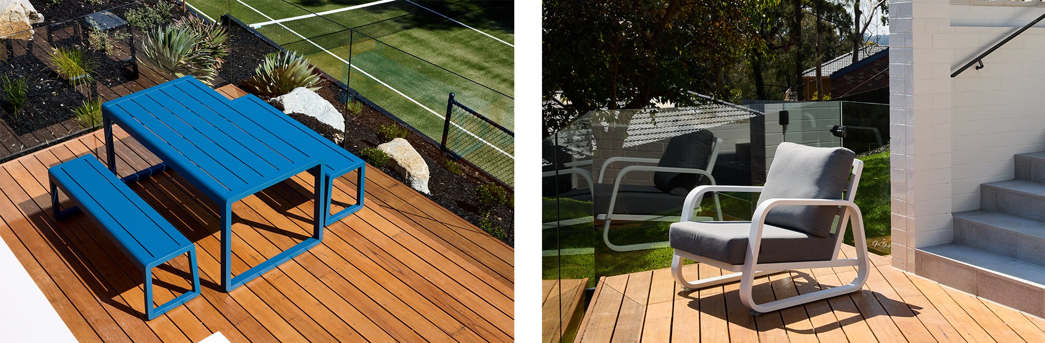 Luxurious, sophisticated upholstered lounges, benches, and bench sets in the Elite collection by Zaneti.