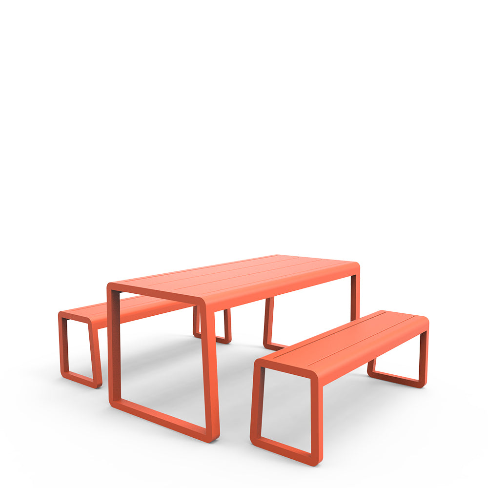 Elite Bench Set | Set - ZANETI - Italian colourful furniture, for the modern home or Hospitality venue